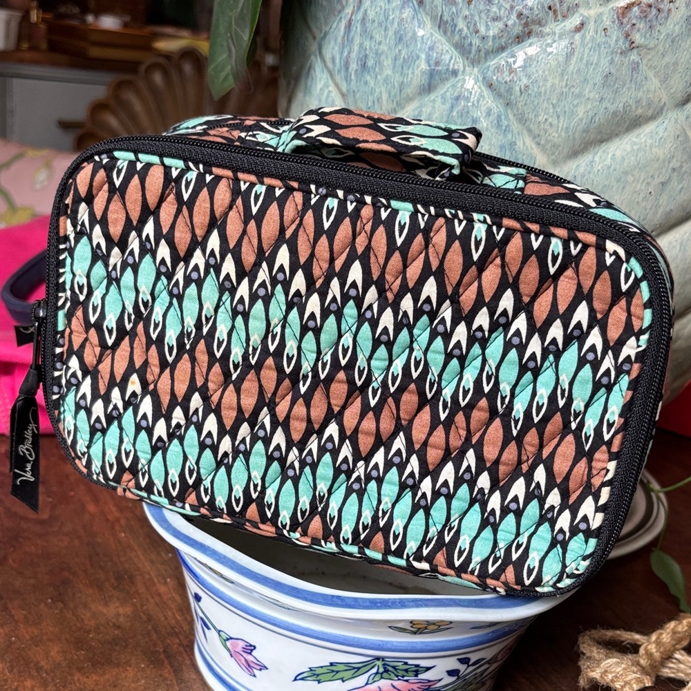 Vera Bradley Blush & Brush in retired "Sienna"